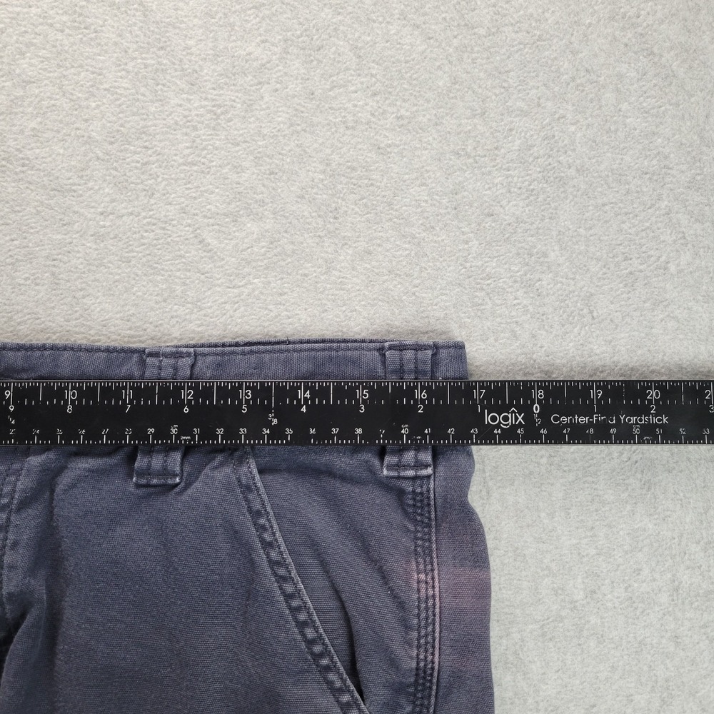 Carhartt Pants Mens 34x30 Blue Rugged Flex Relaxed Fit Canvas Cargo BN3574-M - Picture 6 of 11